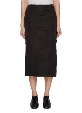 -----------CALCATERRA  ---- ------------ ----Wrinkled Taffeta Skirt --