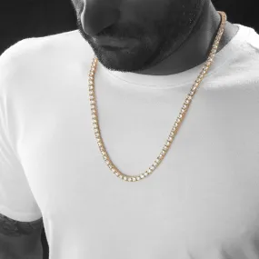 4mm GOLD Tennis Chain