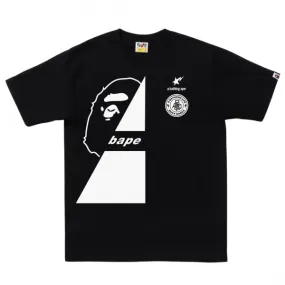 A Bathing Ape Men Soccer #3 Tee (black)