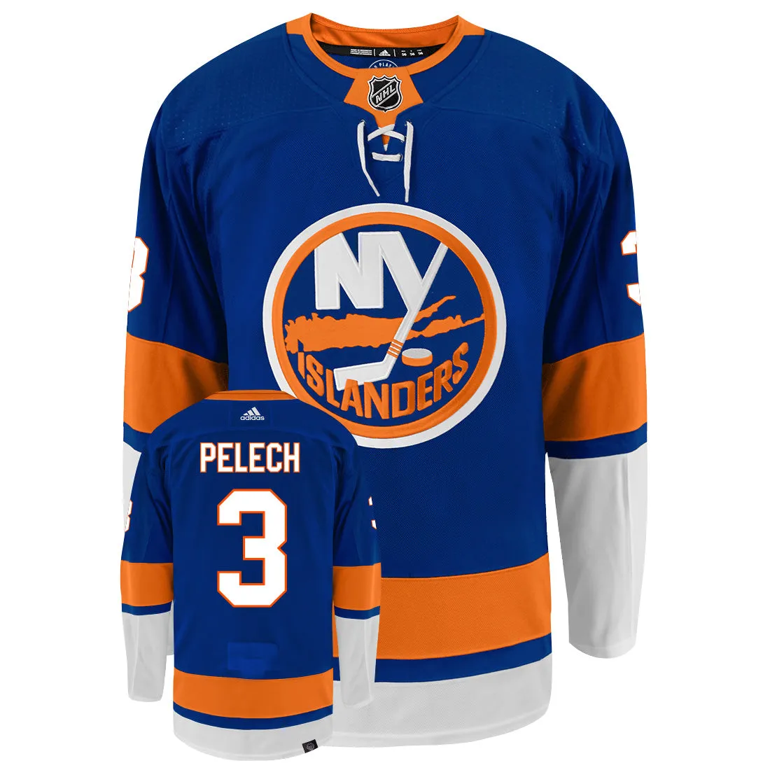 Adam Pelech New York Islanders Adidas Primegreen Authentic NHL Hockey Jersey     