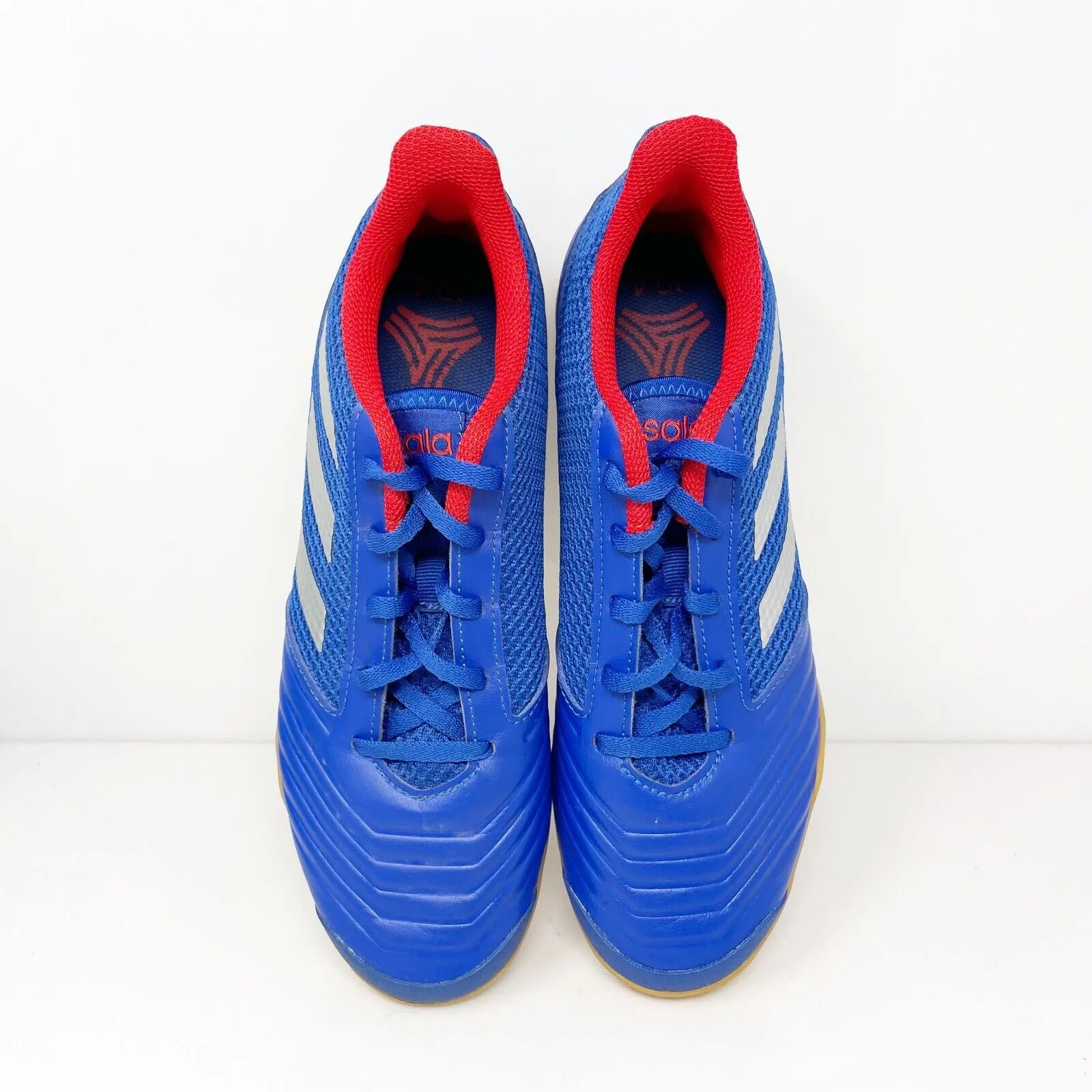 Adidas Mens Predator 19.4 IN Sala BB9083 Blue Football Cleats Shoes Size 7.5