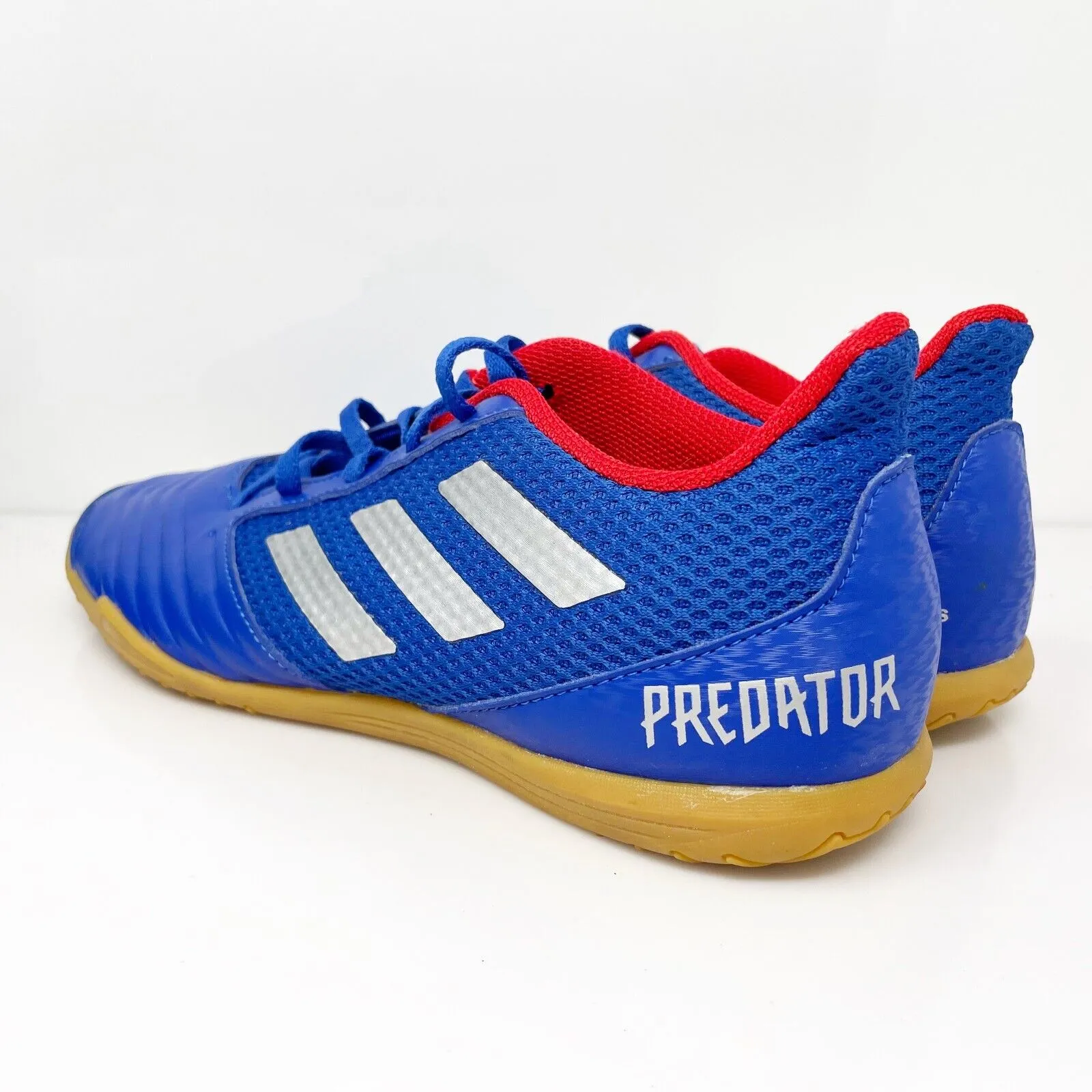 Adidas Mens Predator 19.4 IN Sala BB9083 Blue Football Cleats Shoes Size 7.5