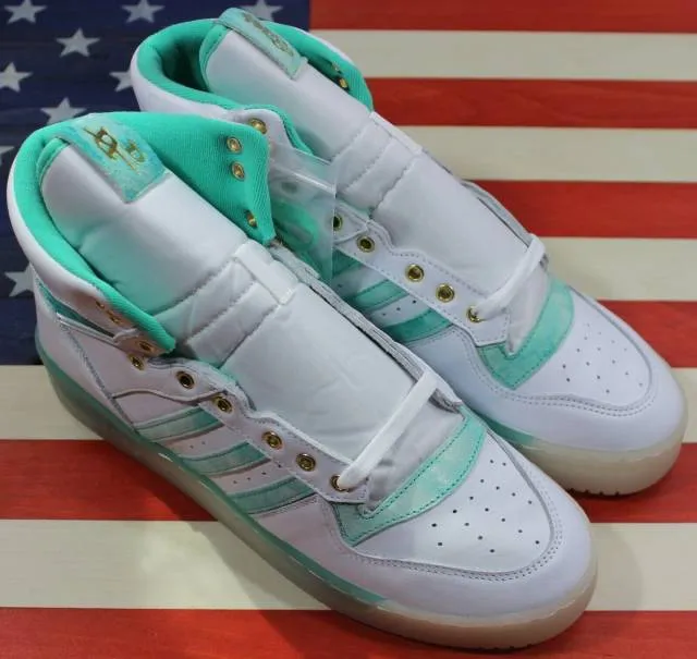 Adidas rivalry high chinese singles day men basketball shoe white green [fv4526]