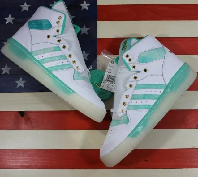 Adidas rivalry high chinese singles day men basketball shoe white green [fv4526]