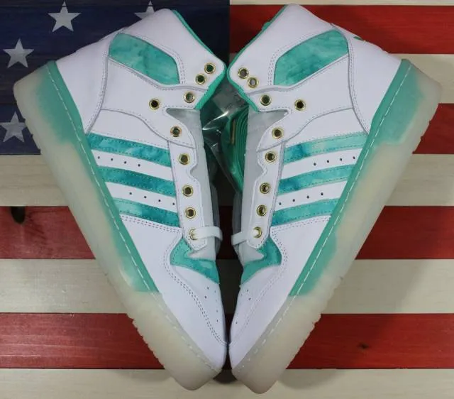 Adidas rivalry high chinese singles day men basketball shoe white green [fv4526]