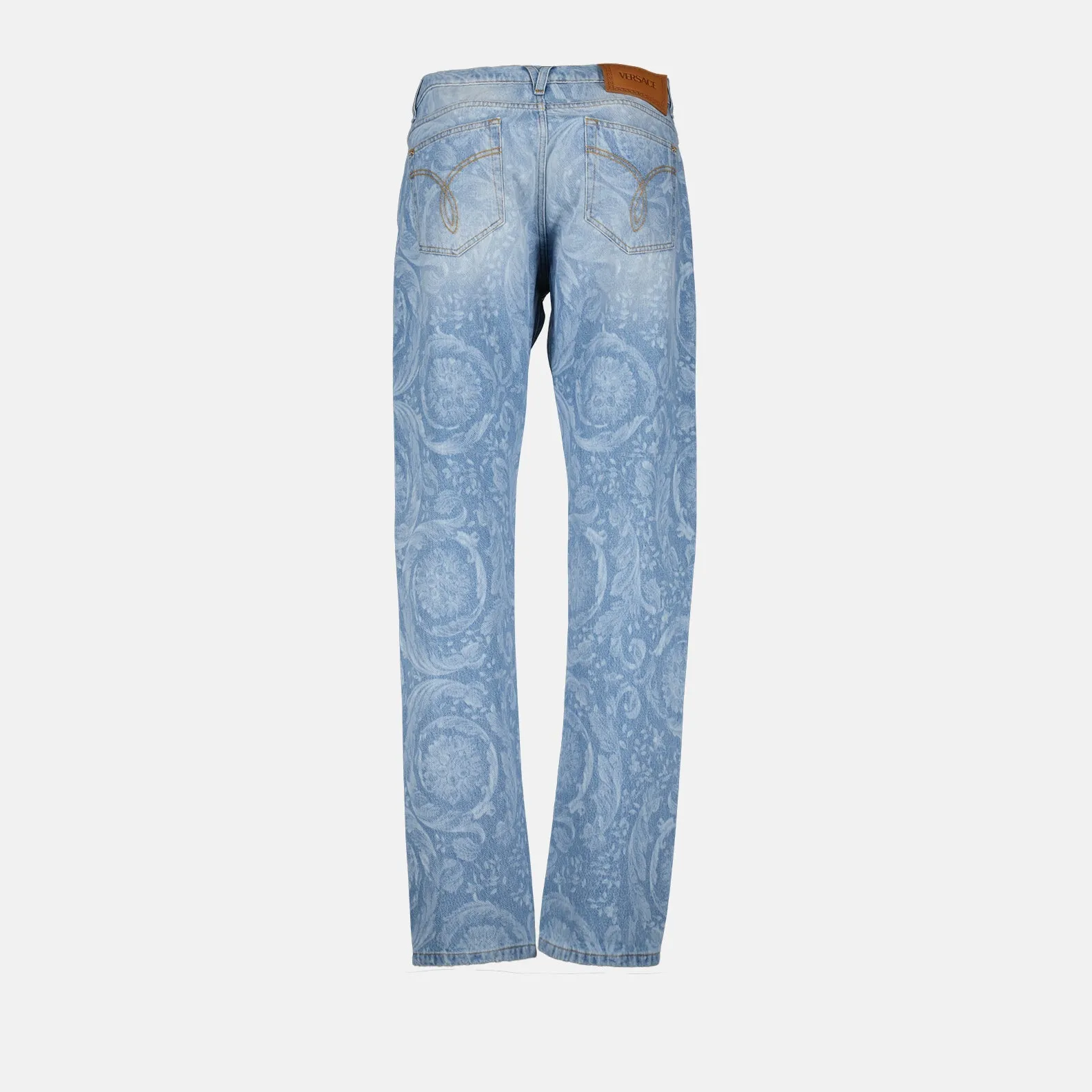 Allover Blue Denim Jeans