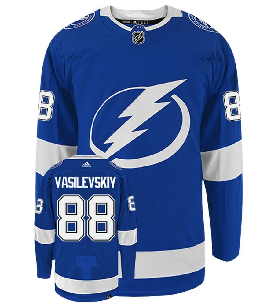 Andrei Vasilevskiy Tampa Bay Lightning Adidas Primegreen Authentic NHL Hockey Jersey     