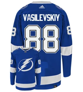 Andrei Vasilevskiy Tampa Bay Lightning Adidas Primegreen Authentic NHL Hockey Jersey     