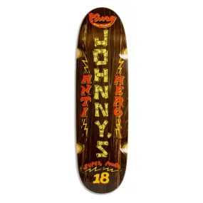 Antihero Skateboard Deck Cardiel Superpowered Brown 9.18