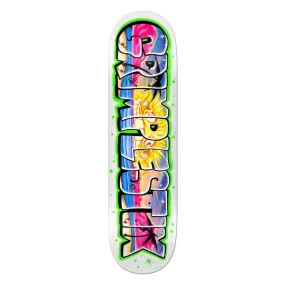 Antihero Skateboard Deck Team Grimple Beach Multi Stains 9