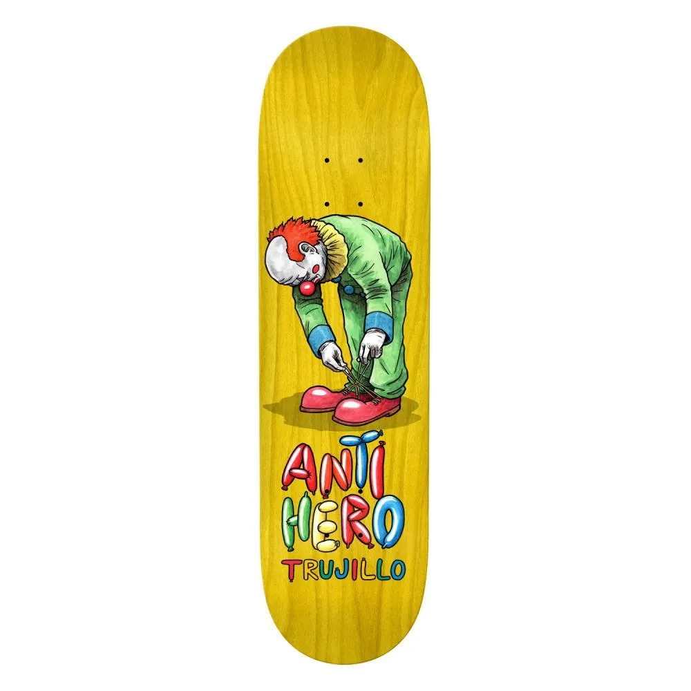 Antihero Skateboard Deck Trujillo Bozos Assorted Stains 8.75