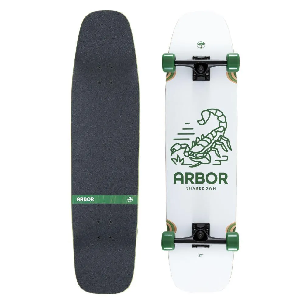 Arbor Hybrid Complete Skateboard Shakedown 37 Scorpion Multi 9.25