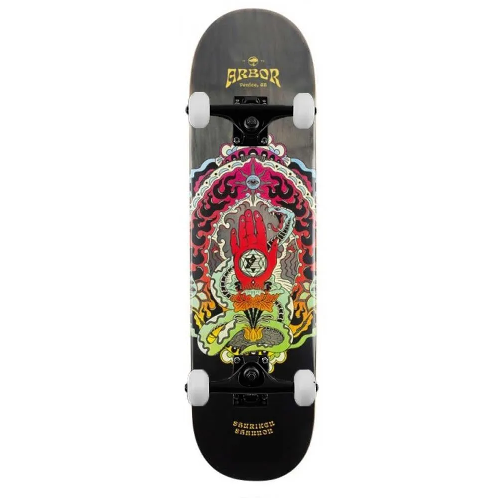 Arbor Shuriken Cosmic Complete Skateboard Multi 8.25