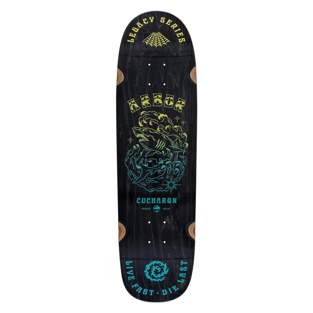 Arbor Skateboard Deck Legacy Cucharon Spellbound Multi 8.75