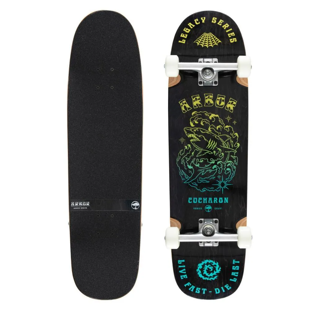 Arbor Street Complete Skateboard Legacy Cucharon Spellbound Multi 8.75