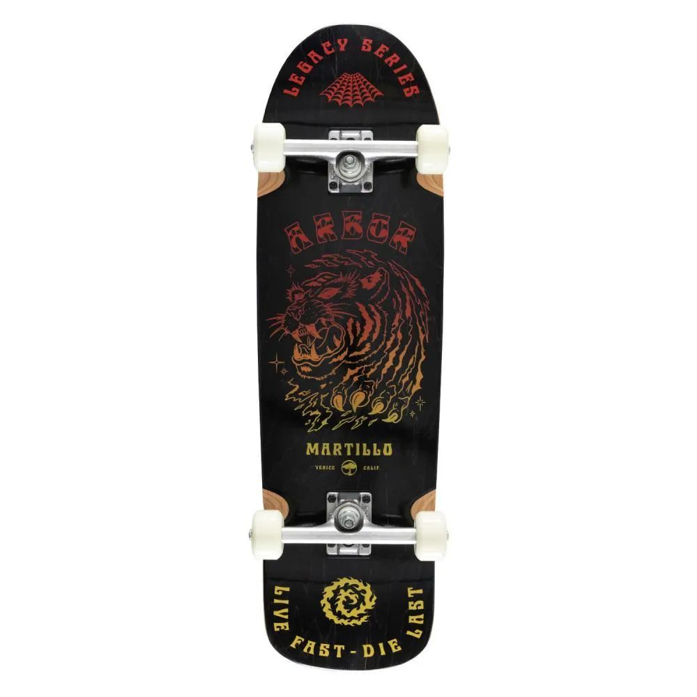 Arbor Street Complete Skateboard Legacy Martillo Spellbound Multi 9