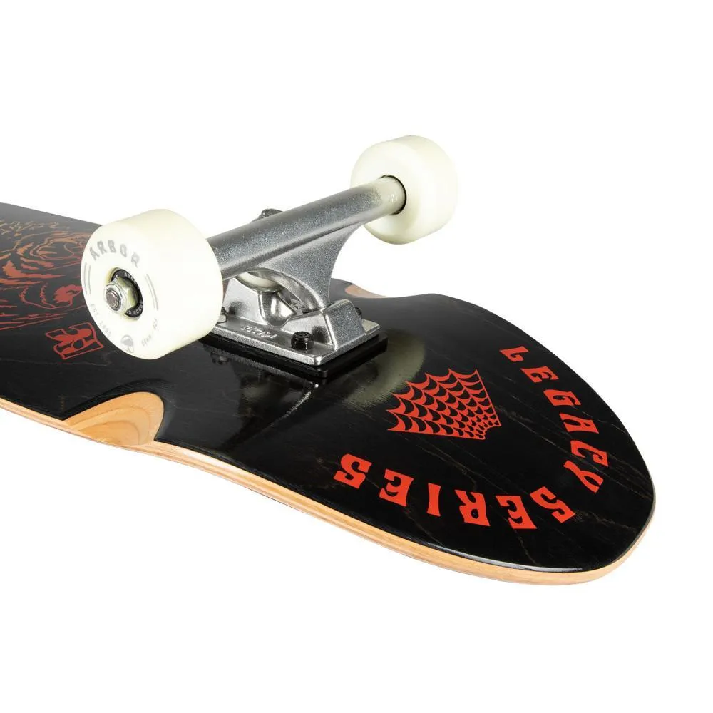 Arbor Street Complete Skateboard Legacy Martillo Spellbound Multi 9