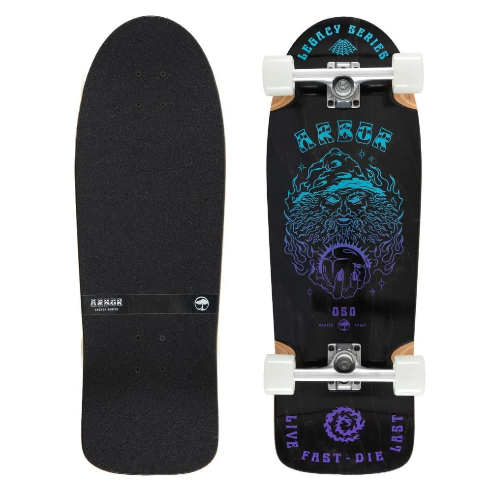 Arbor Street Complete Skateboard Legacy Oso Spellbound Multi 10