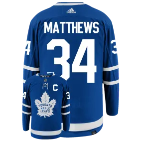 Auston Matthews Toronto Maple Leafs Adidas Primegreen Authentic NHL Hockey Jersey     