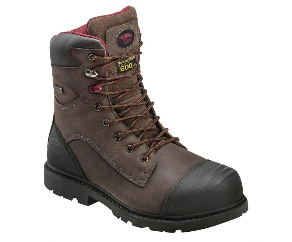 Avenger 7573 Men's 8" Insulated Waterproof Composite Toe Work Boot