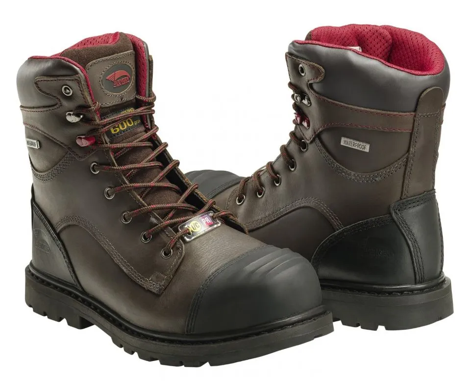 Avenger 7573 Men's 8" Insulated Waterproof Composite Toe Work Boot