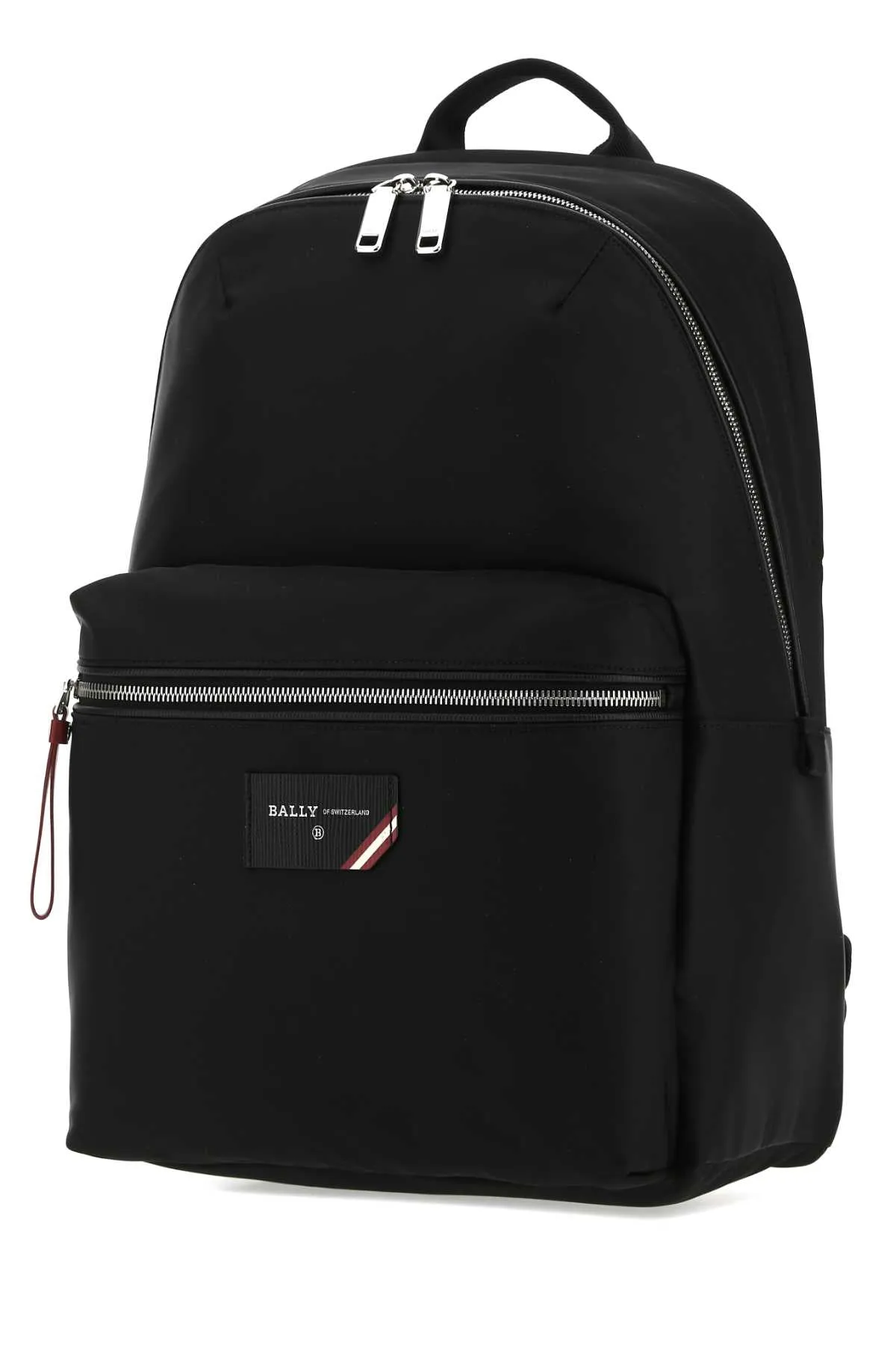 Bally Black Nylon Ferey Backpack