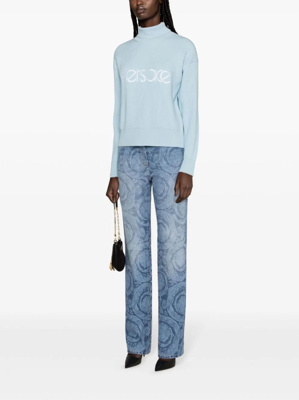 Barocco Straight-Leg Jeans