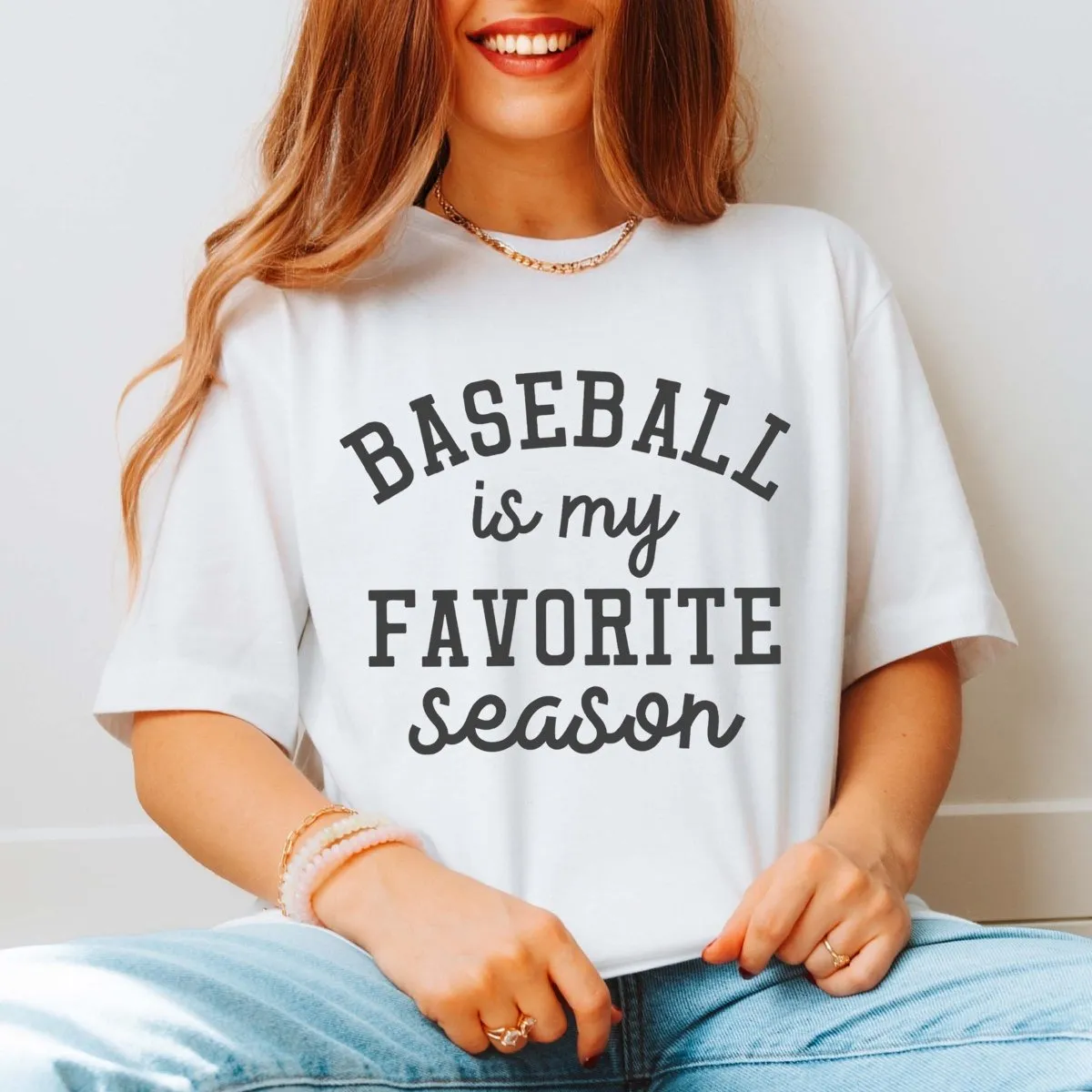 Baseball is my Favorite Season Bella Tee