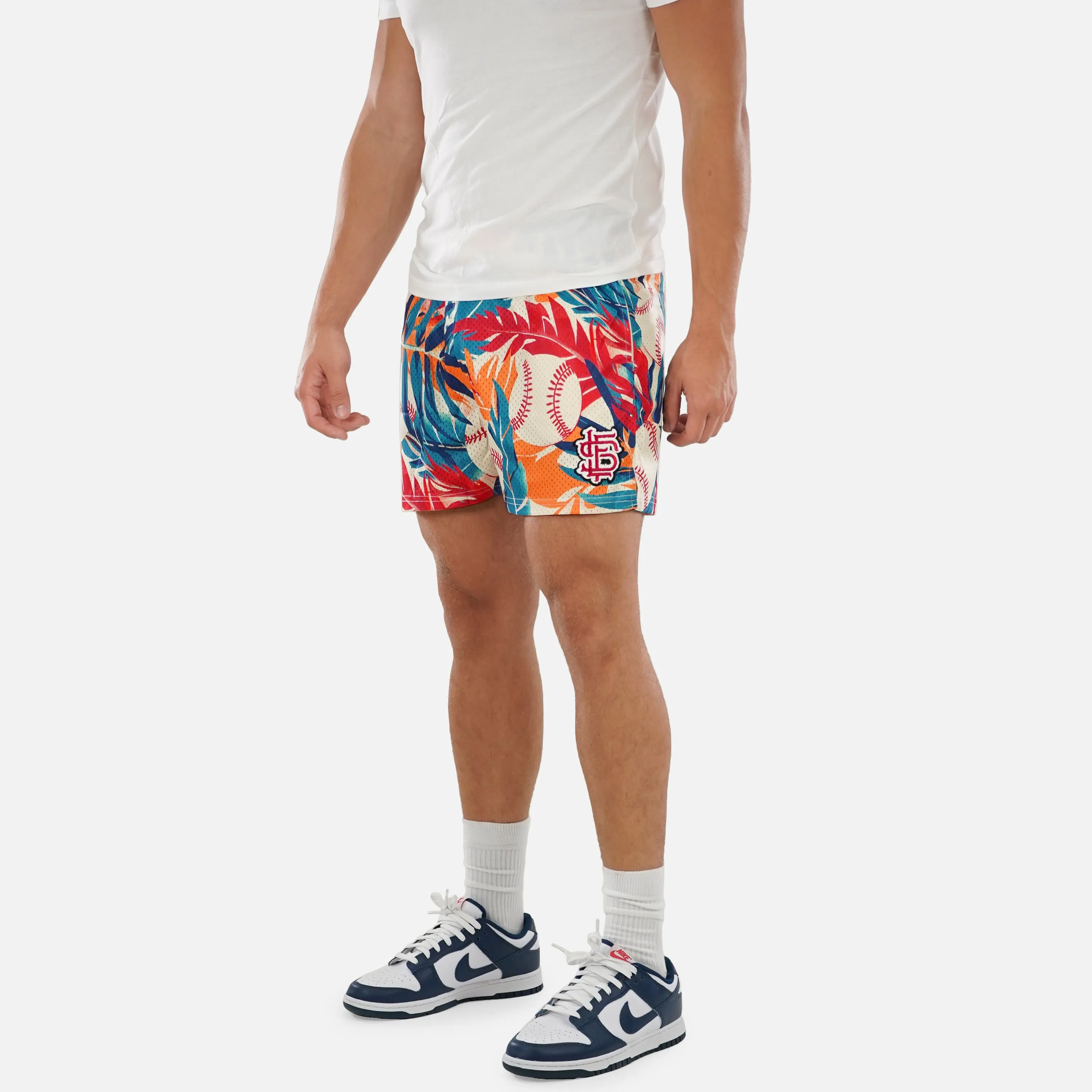 Baseball Tropical Vibes Shorts - 5