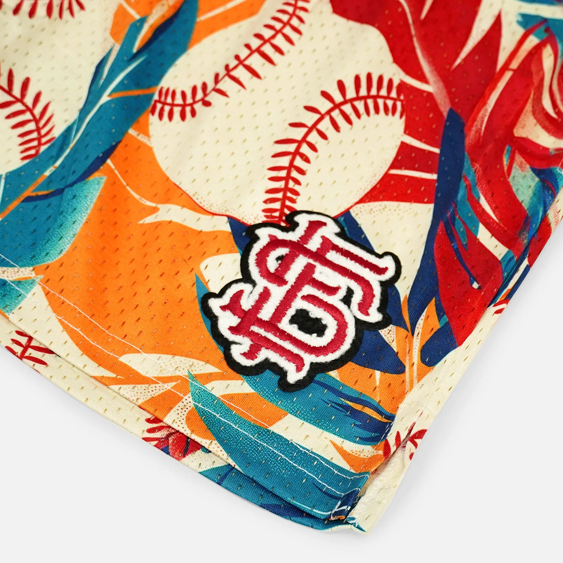 Baseball Tropical Vibes Shorts - 5