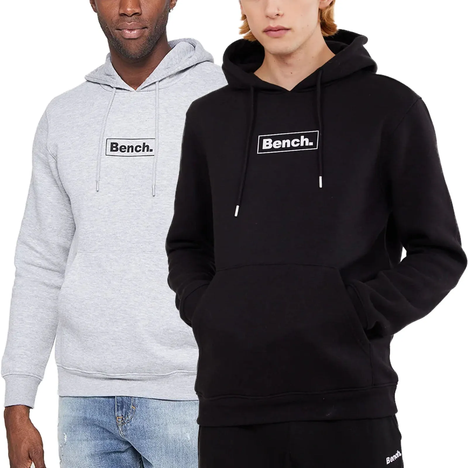 Bench Mens Bennie Pullover Hooded Hoodie