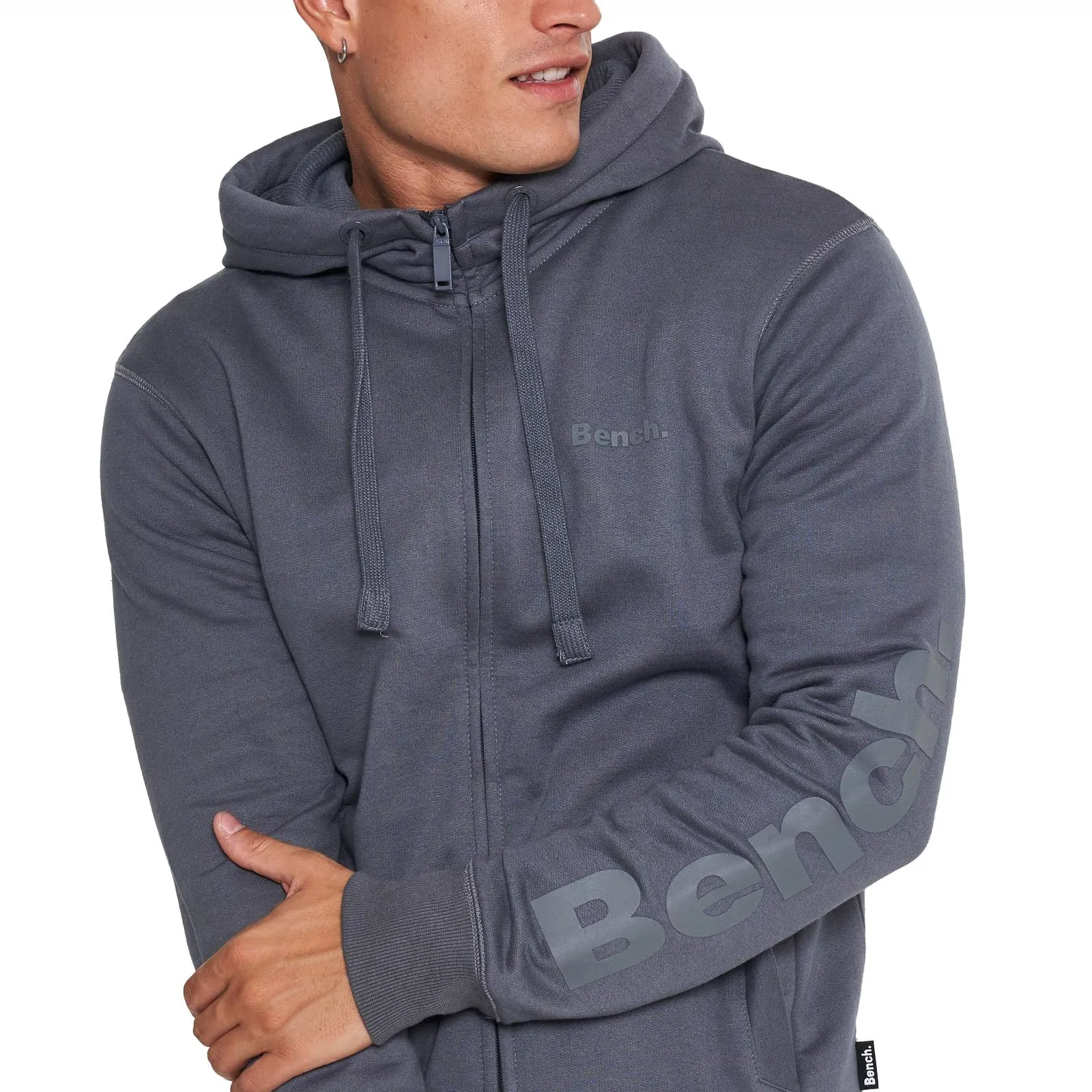 Bench Mens Braxton Full Zip Hoodie