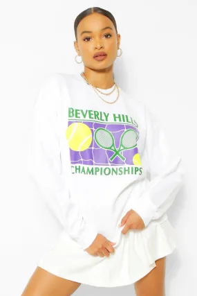 Beverley Hills Tennis Sweatshirter