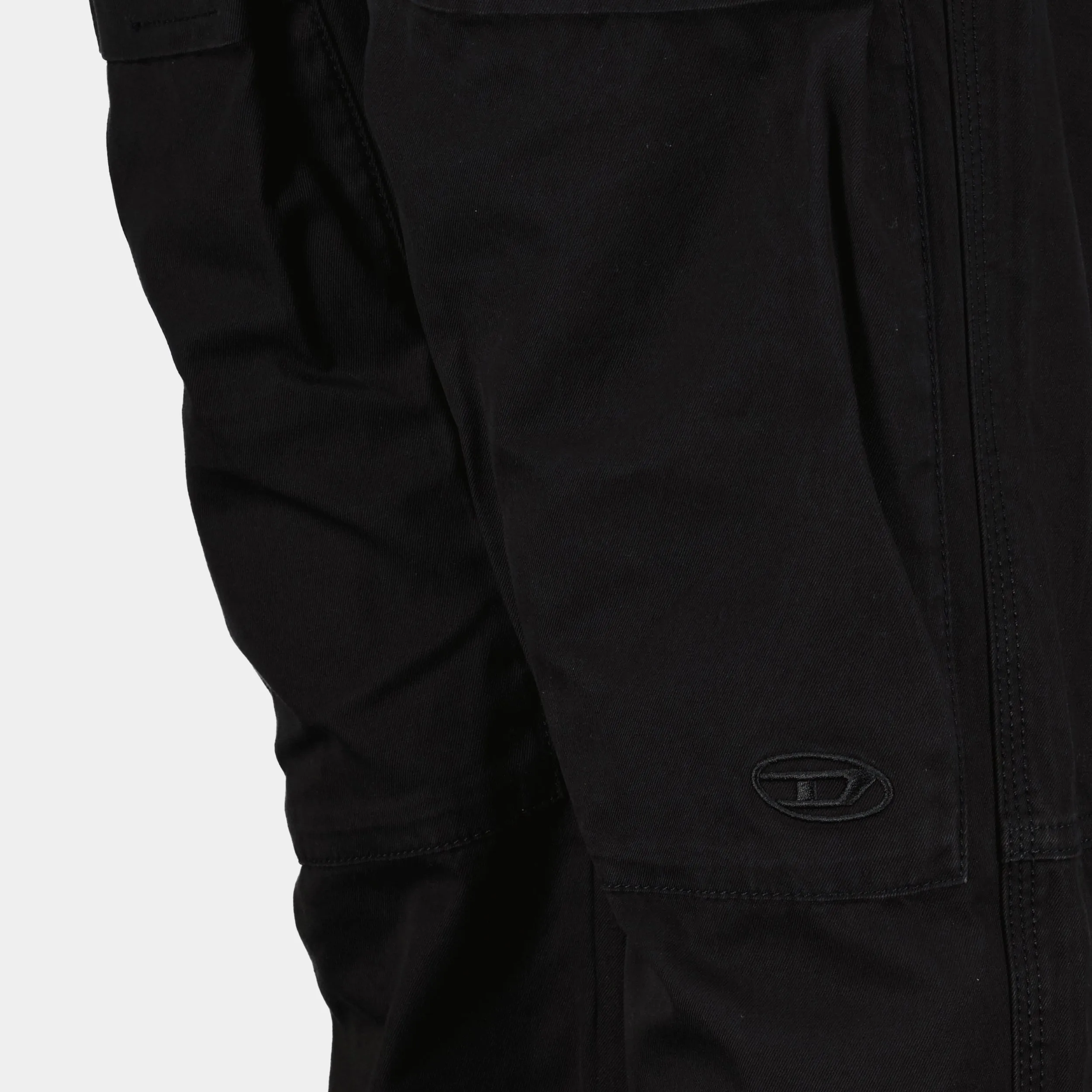 Black Cargo Jeans P-Ride-Q3