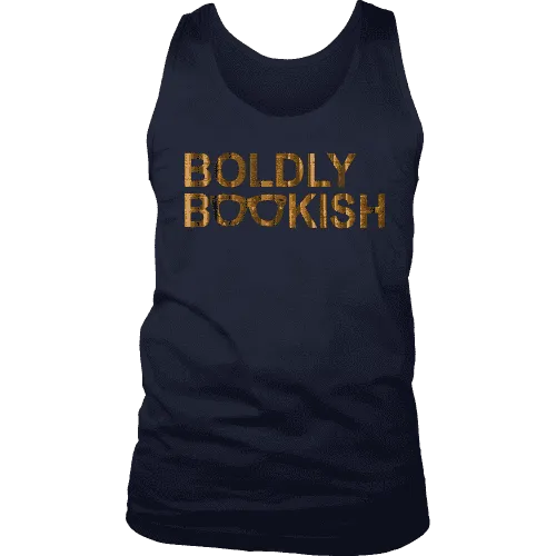 Boldly bookish Mens Tank