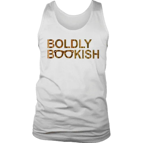 Boldly bookish Mens Tank