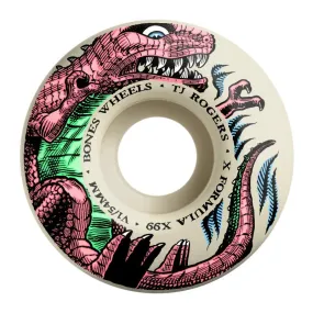 Bones Skateboard Wheels TJ Rogers Dino-Sortas 99A V1 Standard 54mm