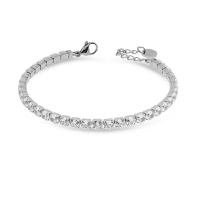 Bracciale tennis donna in acciaio LiuJo LJ2417