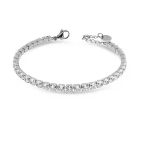 Bracciale tennis donna in acciaio LiuJo LJ2417