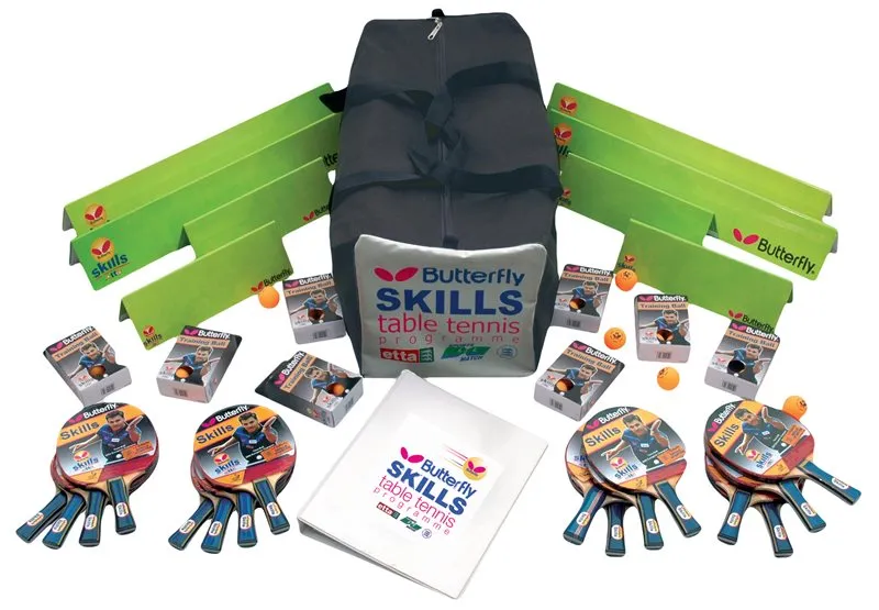 Butterfly Skills Key Stage 1 & 2 Table Tennis Pack