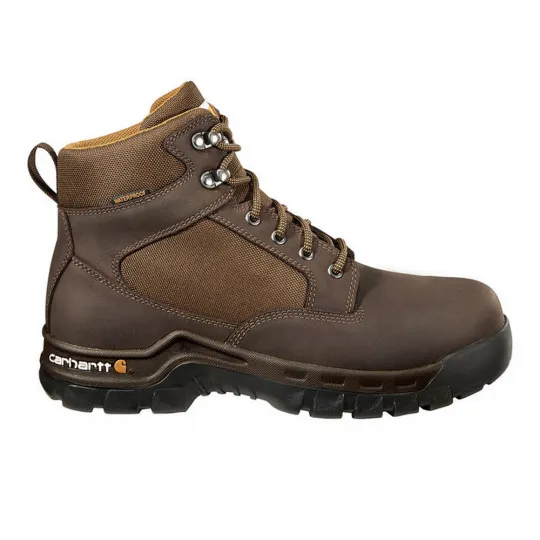 Carhartt - Men's 6 Rugged Flex Waterproof Brown Steel Toe Work Boot - FF6213