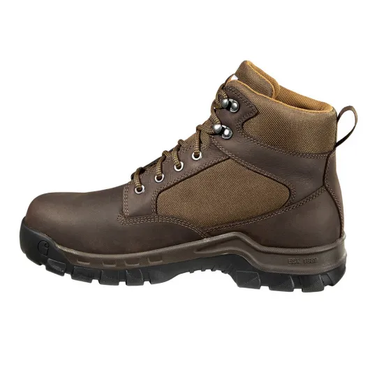 Carhartt - Men's 6 Rugged Flex Waterproof Brown Steel Toe Work Boot - FF6213