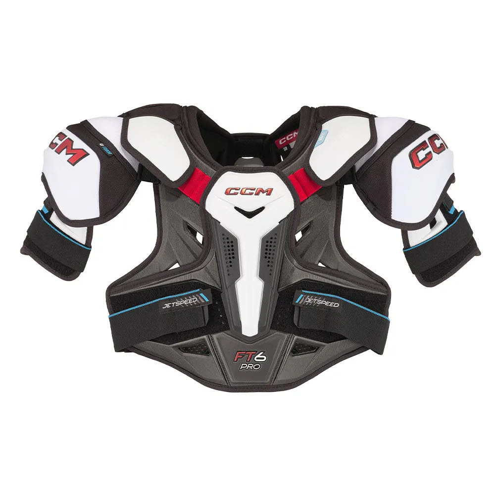 CCM JETSPEED FT6 PRO JUNIOR HOCKEY SHOULDER PADS