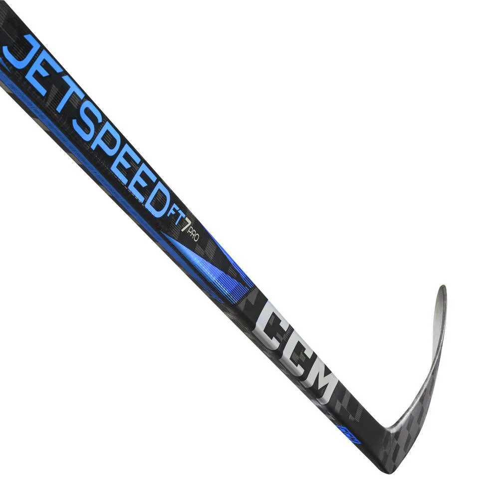 CCM JETSPEED FT7 PRO BLUE INTERMEDIATE HOCKEY STICK