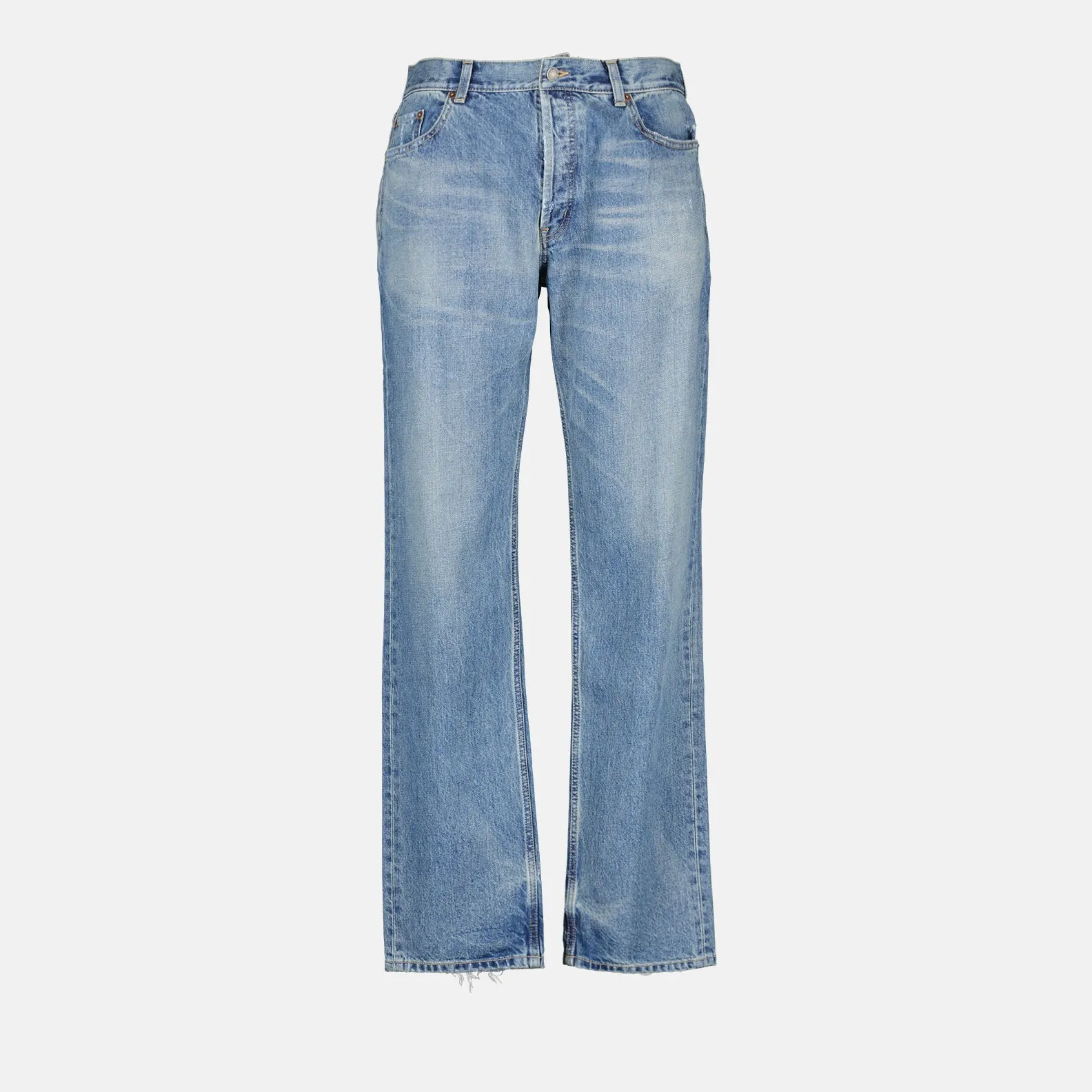 Charlotte Blue Straight Denim Jeans