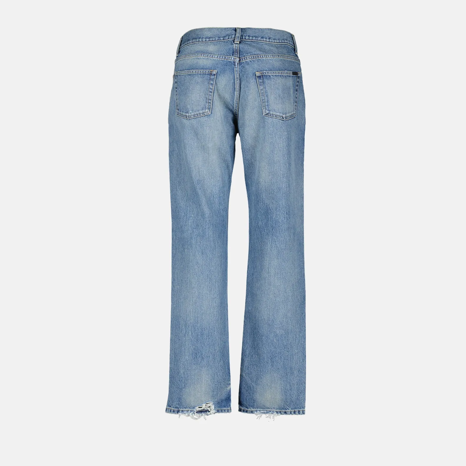 Charlotte Blue Straight Denim Jeans