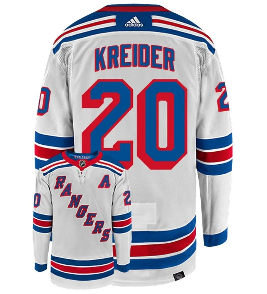 Chris Kreider New York Rangers Adidas Primegreen Authentic NHL Hockey Jersey     