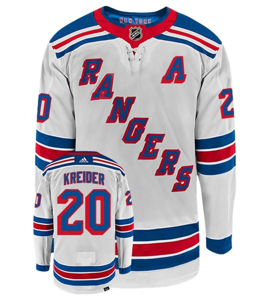 Chris Kreider New York Rangers Adidas Primegreen Authentic NHL Hockey Jersey     