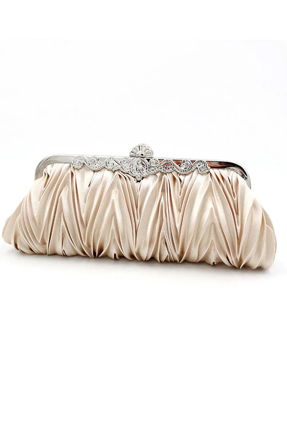 Classic Waterfall-Like Queen's Clutch Bag