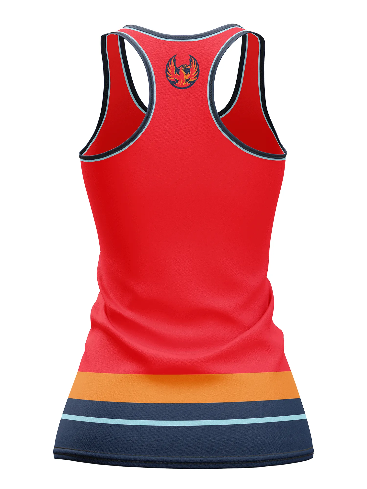 Coachella Valley Firebirds Red Alternate Women's Racerback Hockey Tank